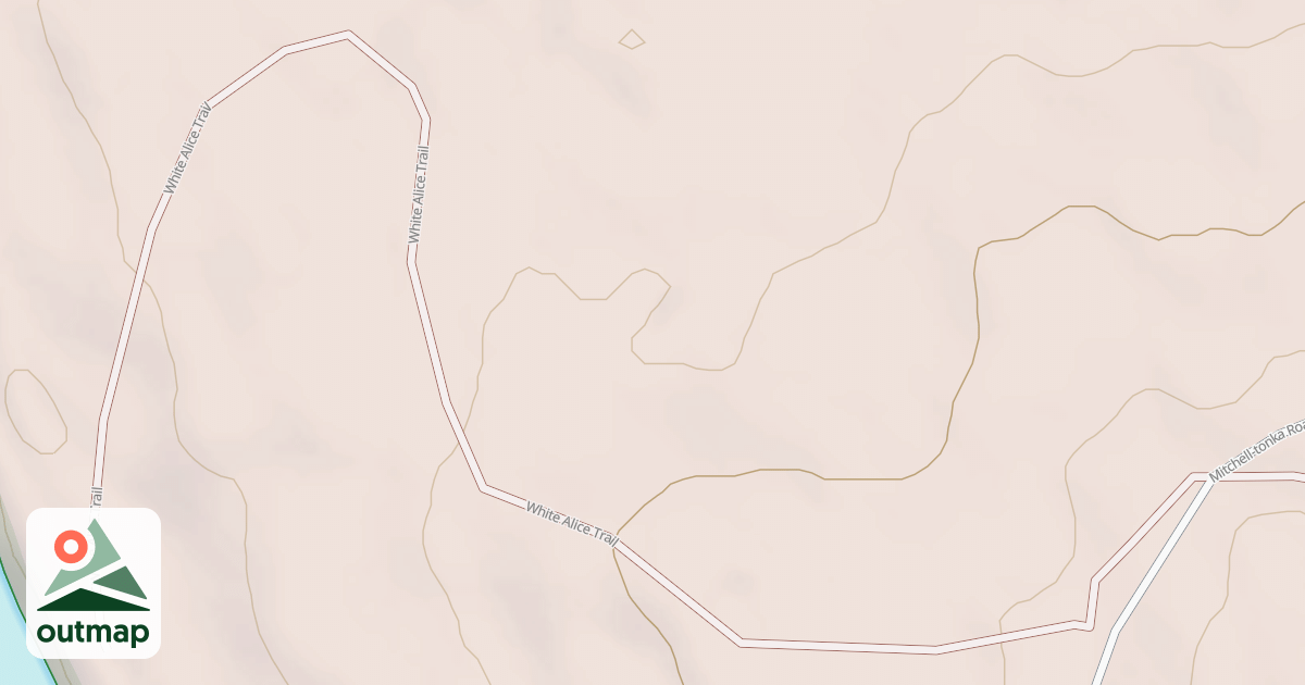 Map of WHITE ALICE