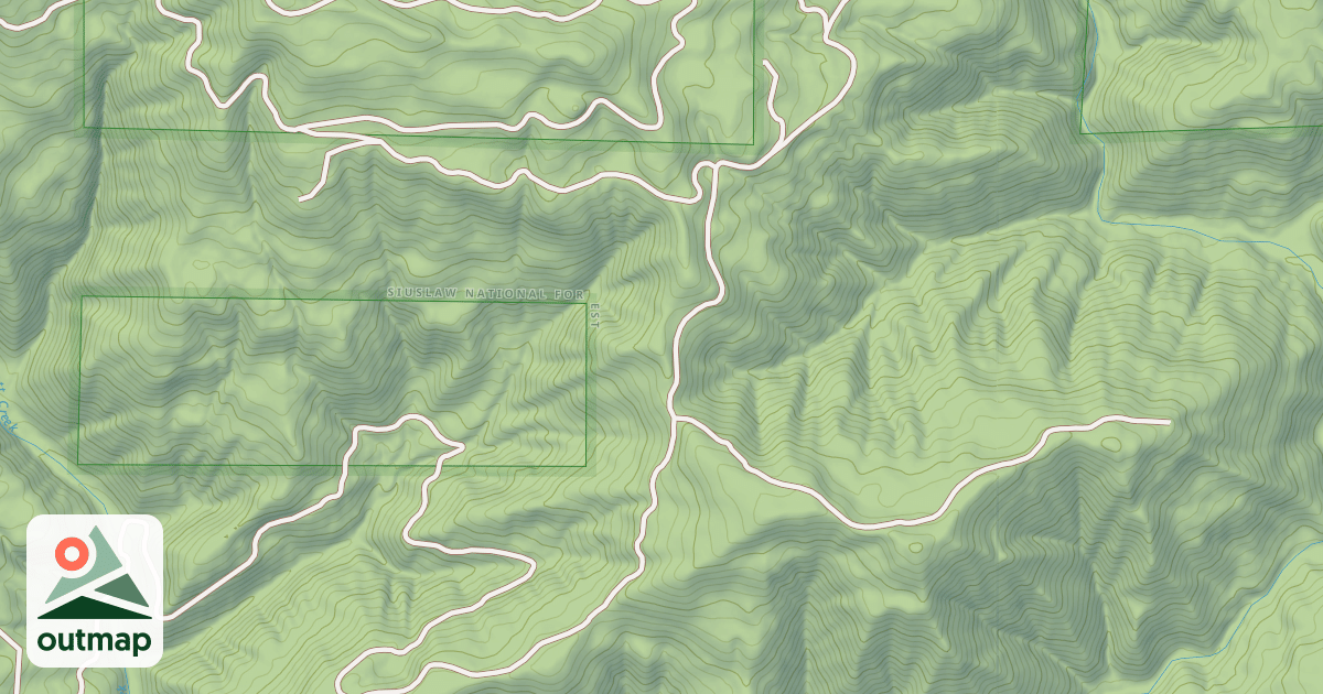 Map of USFS National Forest System Roads {D75C9CC2-48A4-4D24-897D-77F523DDD757}