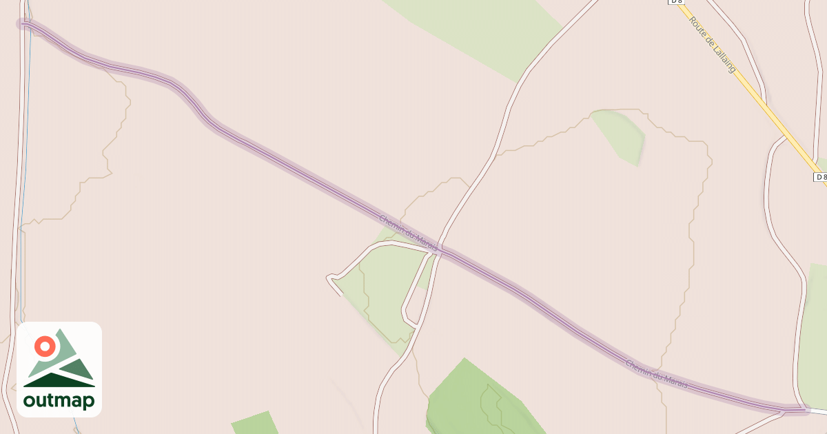 Map of Chemin du Marais