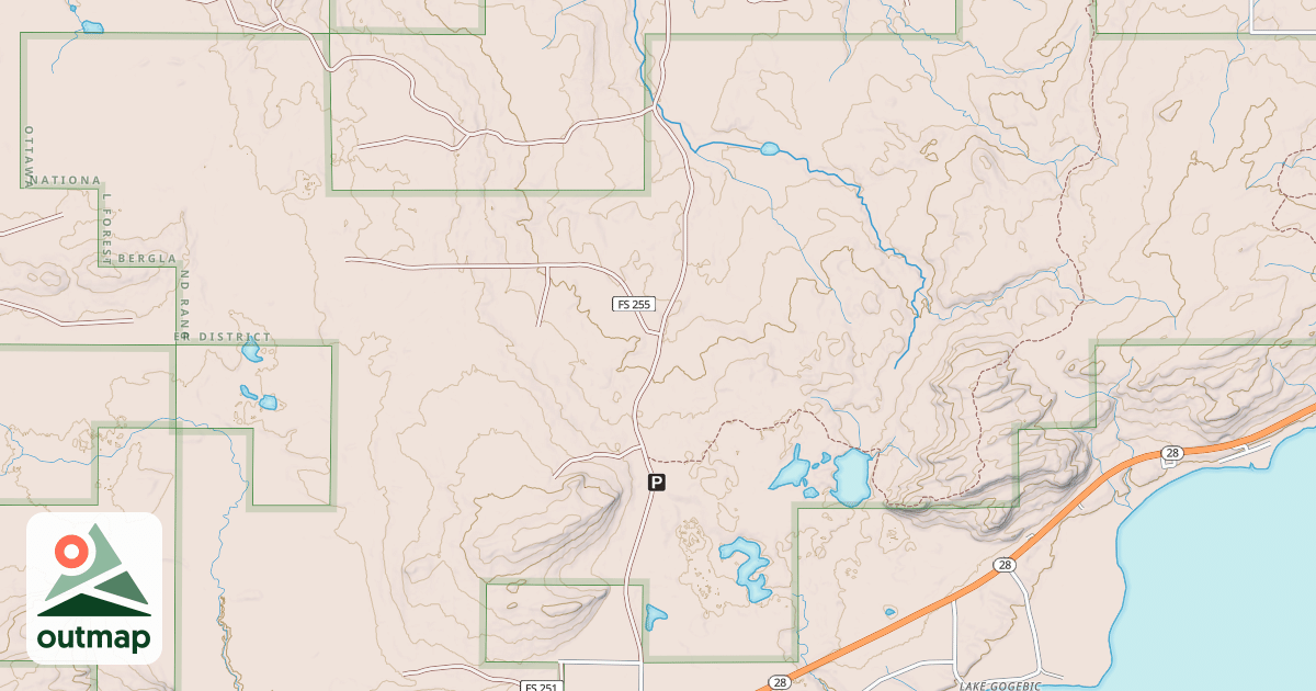 Map of FDR250