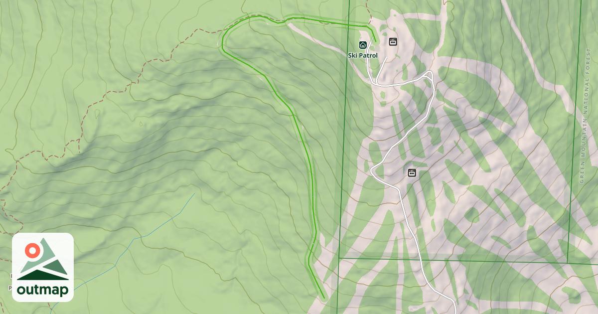 Map of Run Around #1