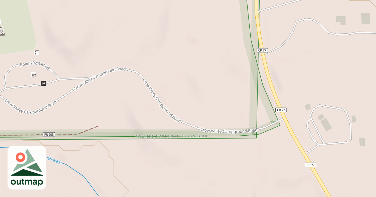 Map of ROAD 702