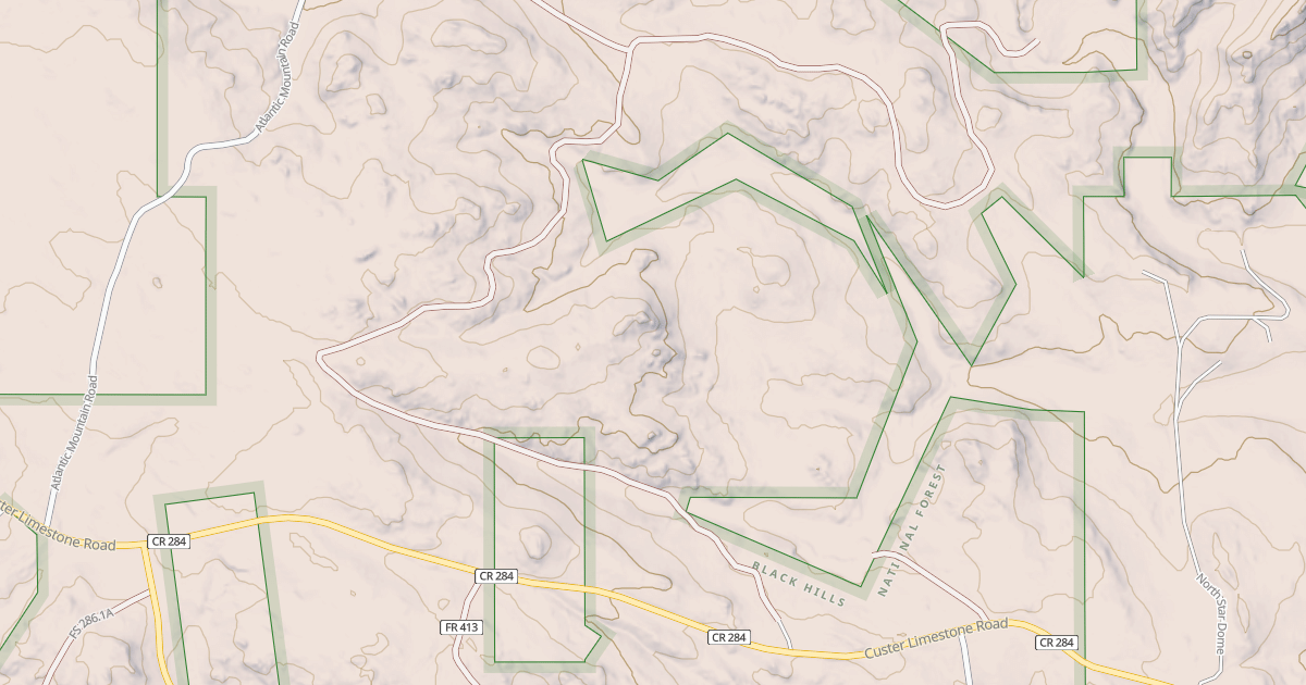 Map preview of CUSTER LIMESTONE BR 1E