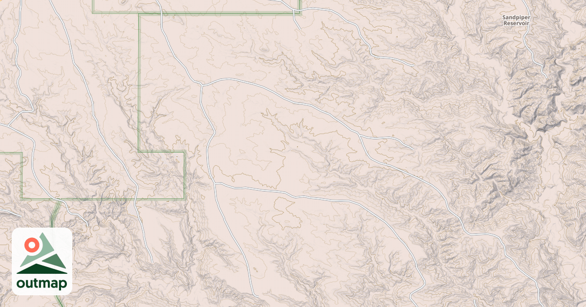 Map of BLM National GTLF Public Motorized Roads fbc8e7fb-d929-428a-b9c1-43ccf6cc0d86