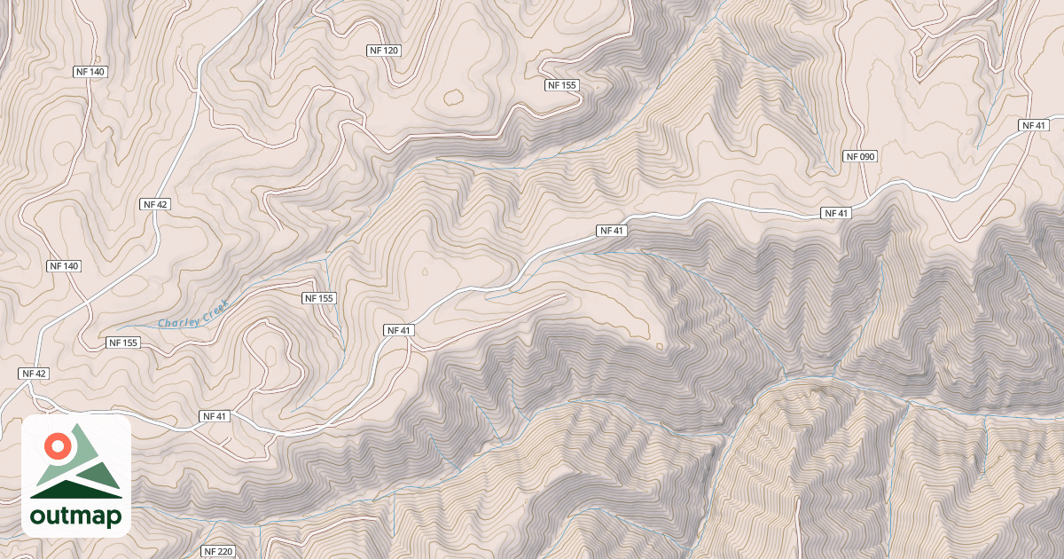 Map of LICK CREEK ROAD