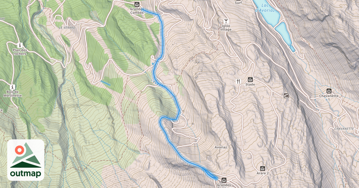 Map of Jean Vuarnet