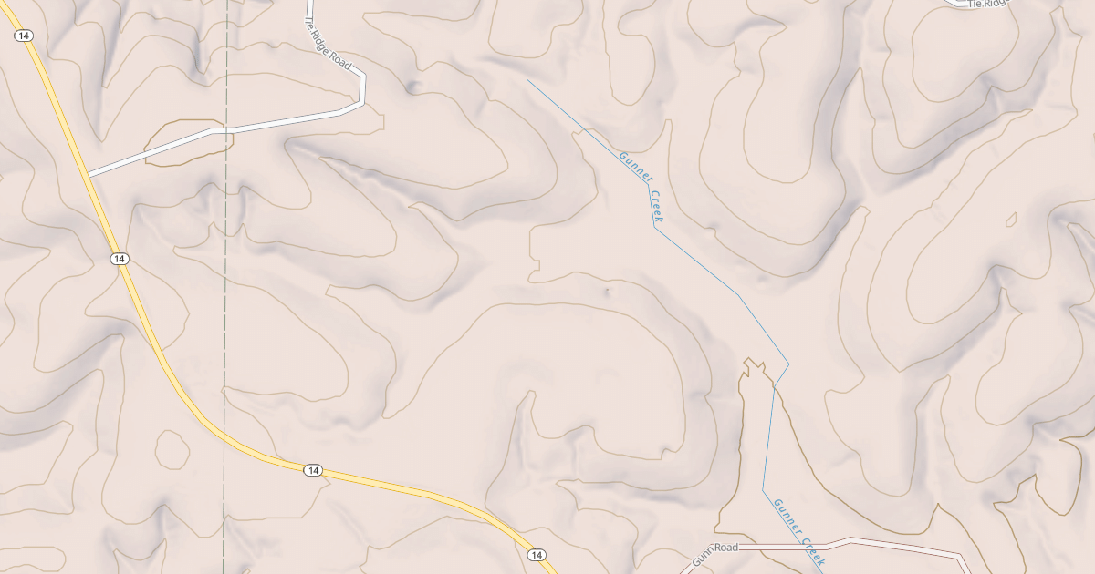 Map preview of USFS National Forest System Roads {893F2C56-E211-46F5-ACA9-67EDA279DF3F}