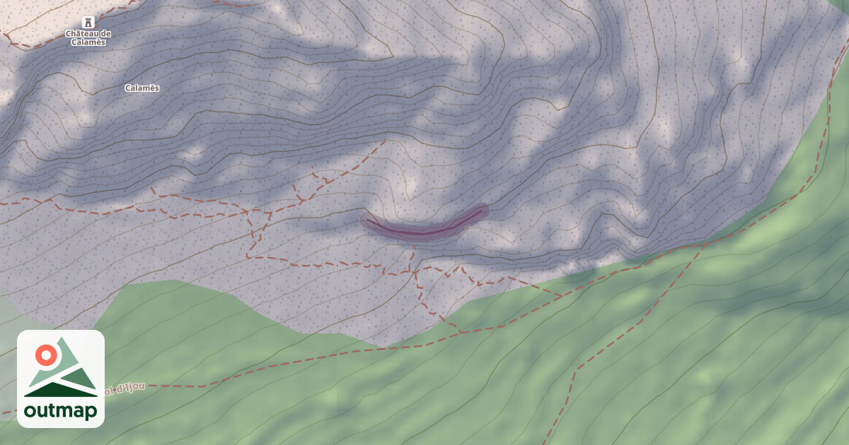 Map of Secteur Vire aux Chèvres