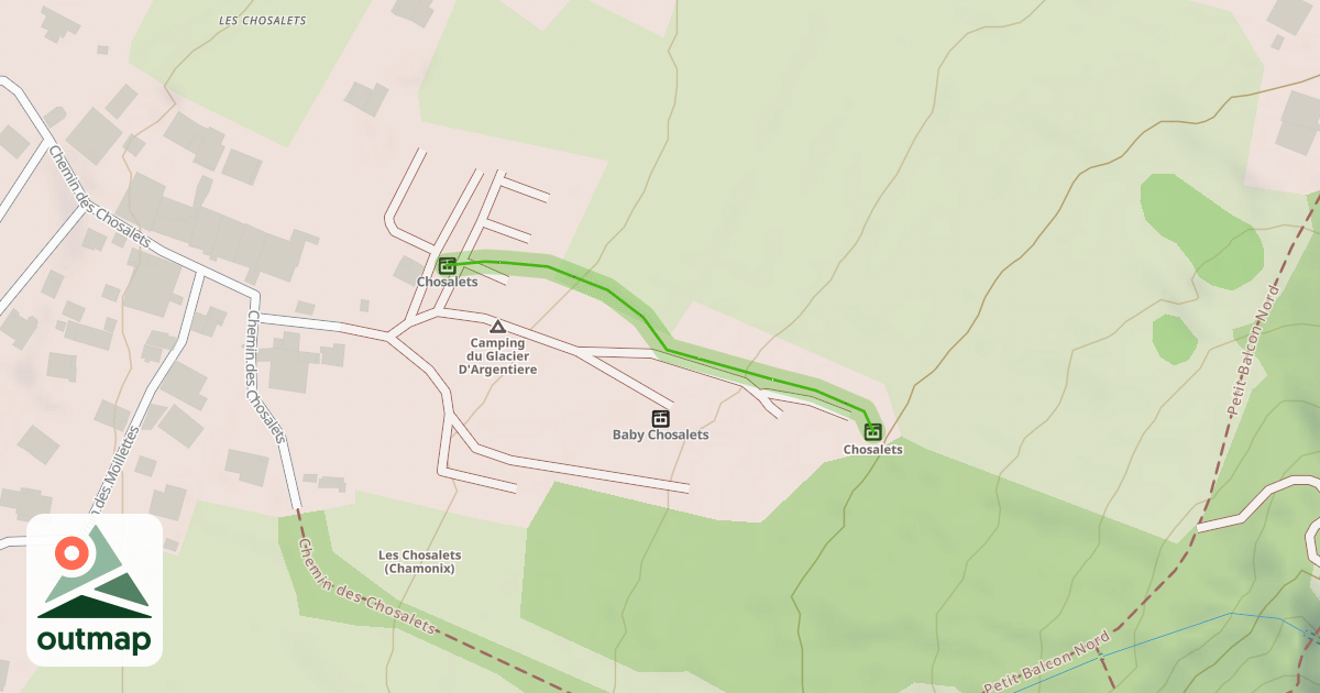 Map of Chosalets