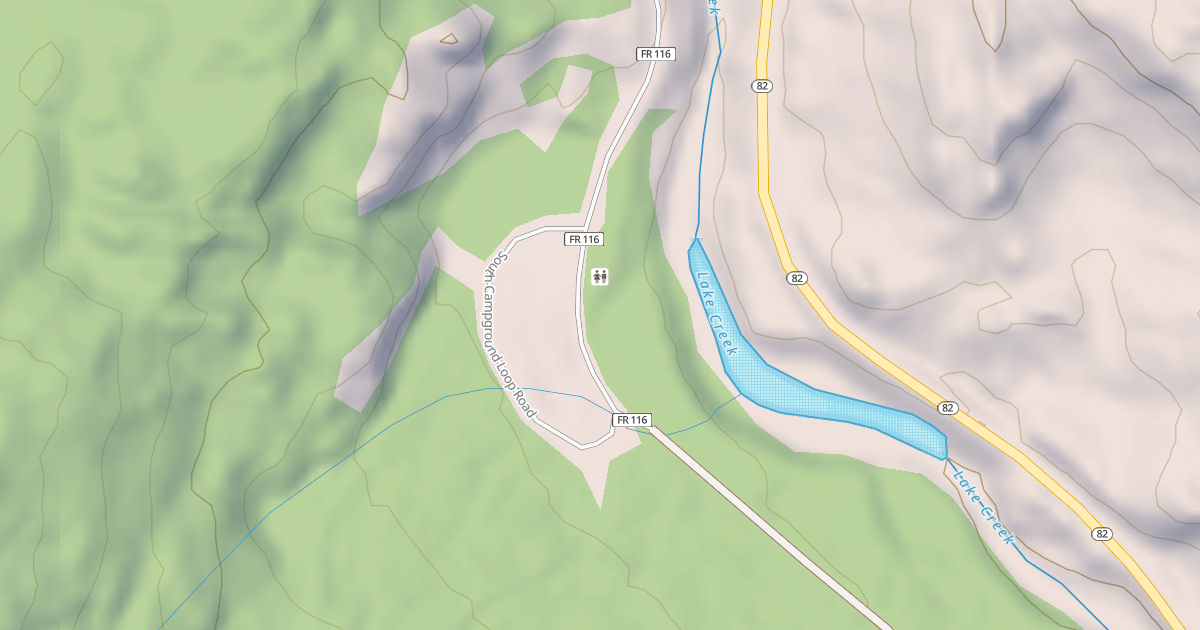 Map preview of PARRY PEAK CG