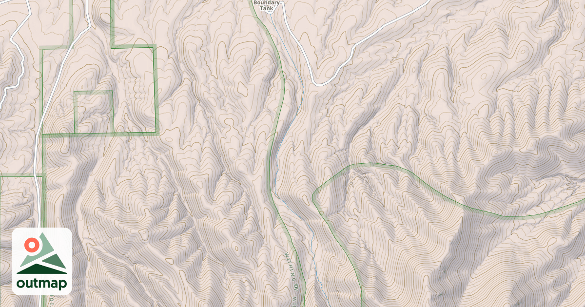 Map of USFS Motor Vehicle Use Map Roads {58AA3A05-7F2F-414D-9DB0-B98F54B5D49F}