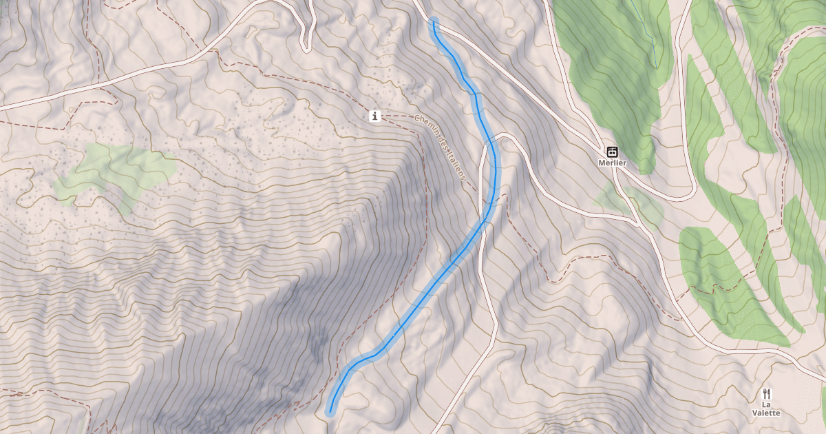 Map preview of Gypaète