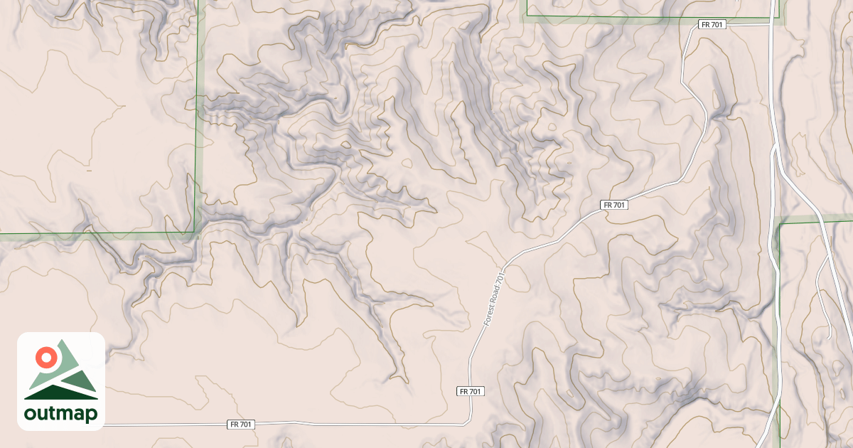 Map of SECOND BENCH