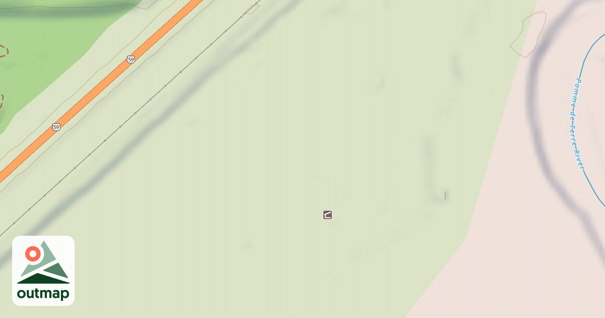 Map of Appleton Area Recreational Park