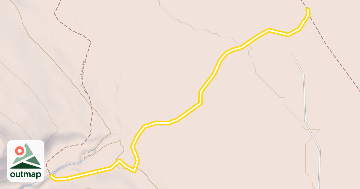 Map of Deer Creek Loop
