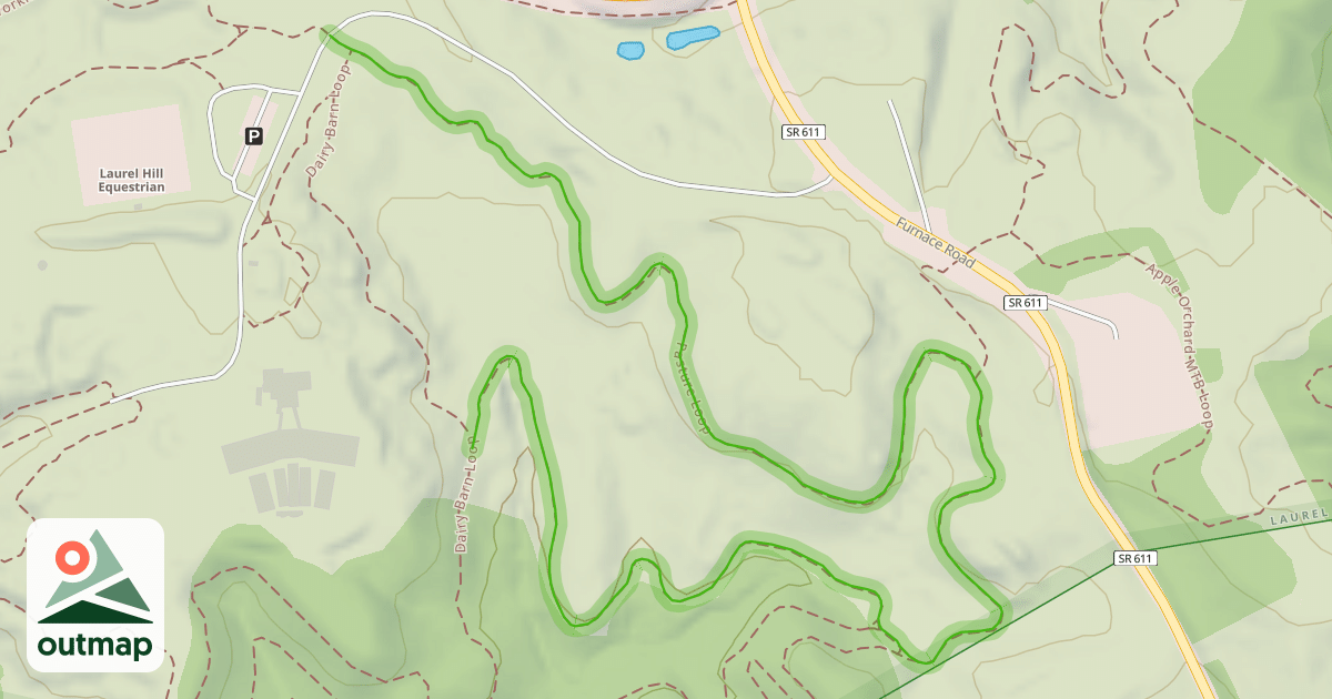 Map of Pasture Loop