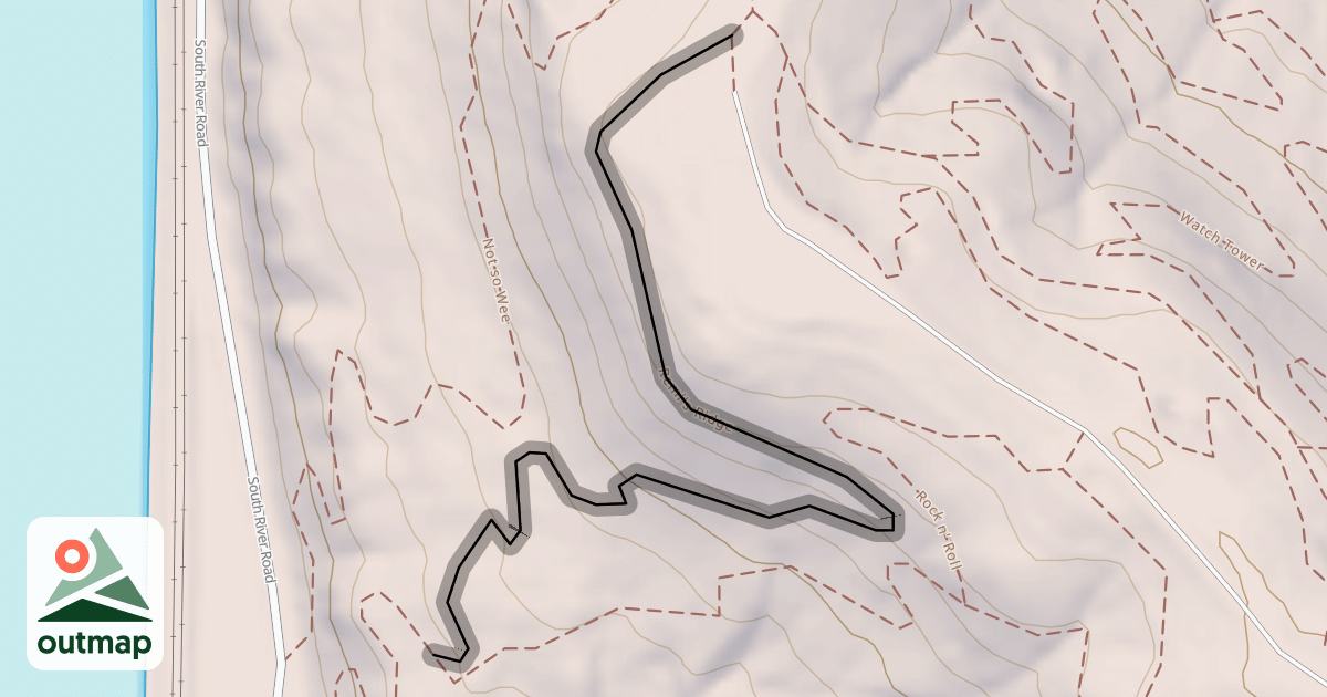 Map of Remi's Ridge