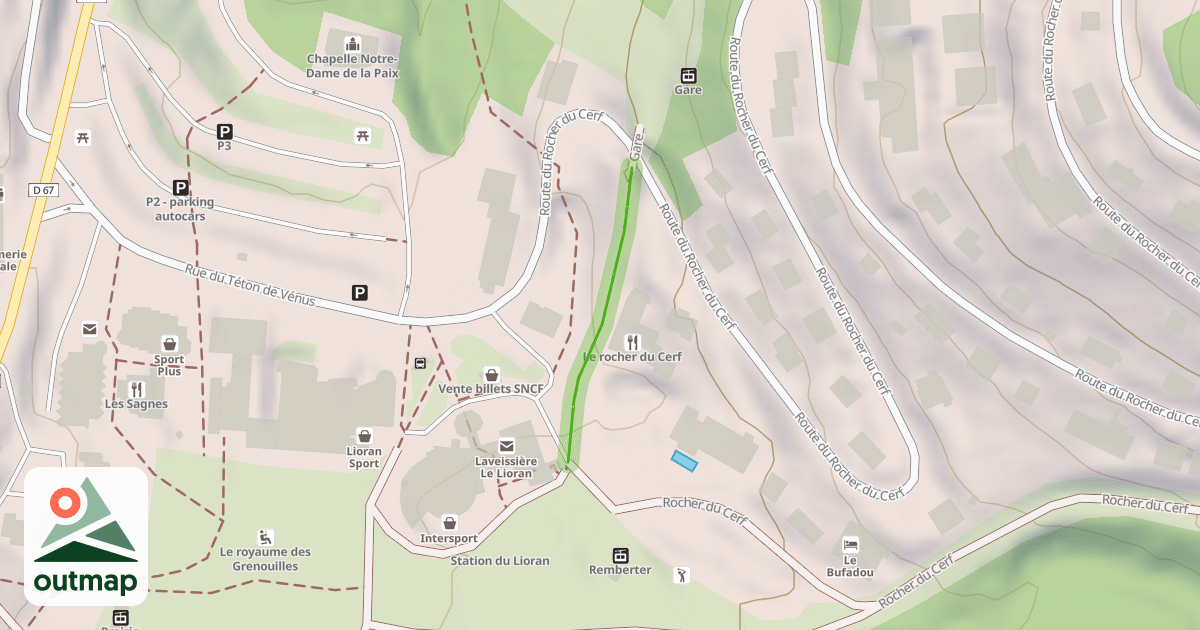 Map of Gare