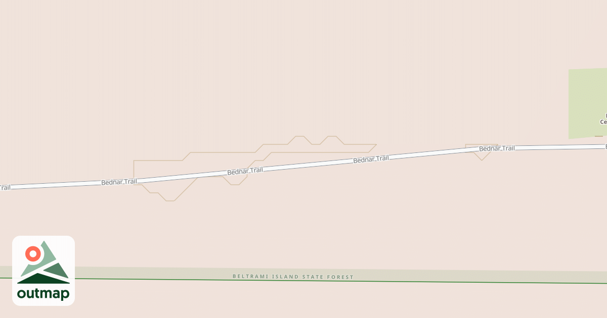 Map of Warroad/Roseau Trails