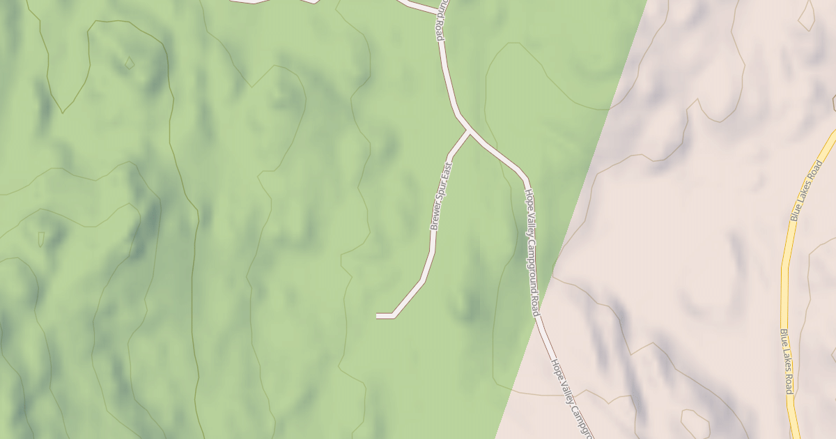 Map preview of BREWER SPUR E