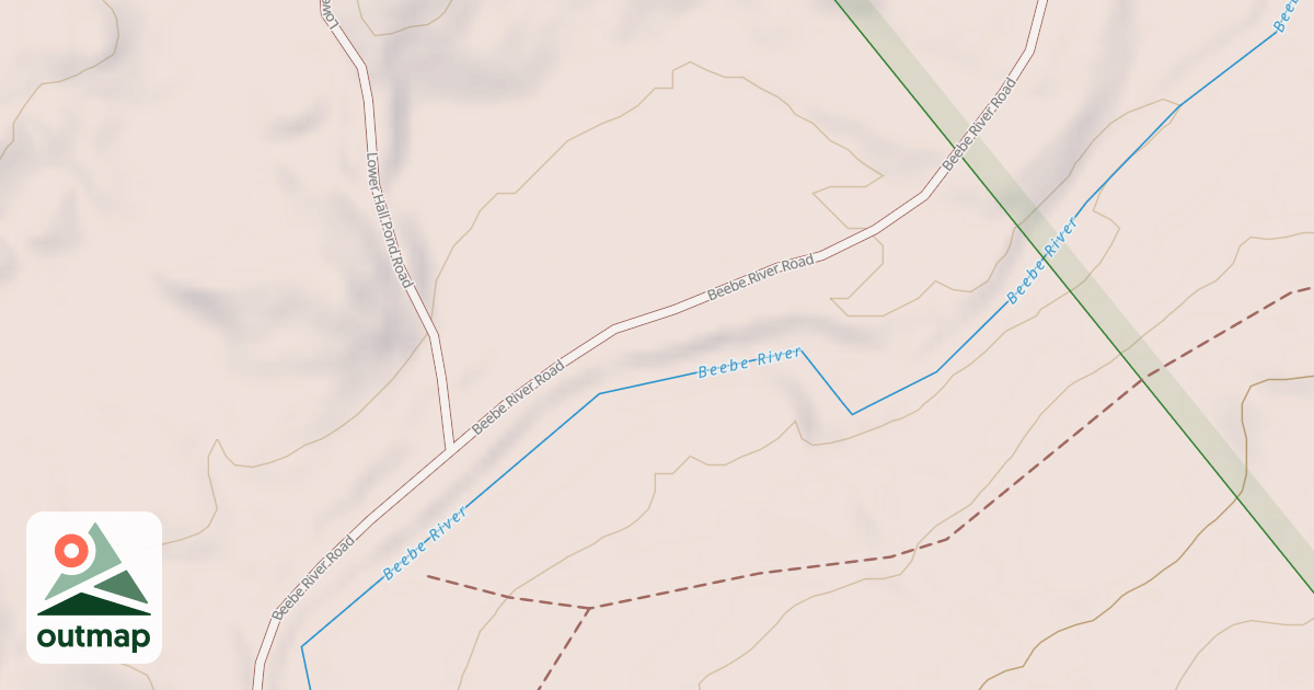 Map of Algonquin Rd