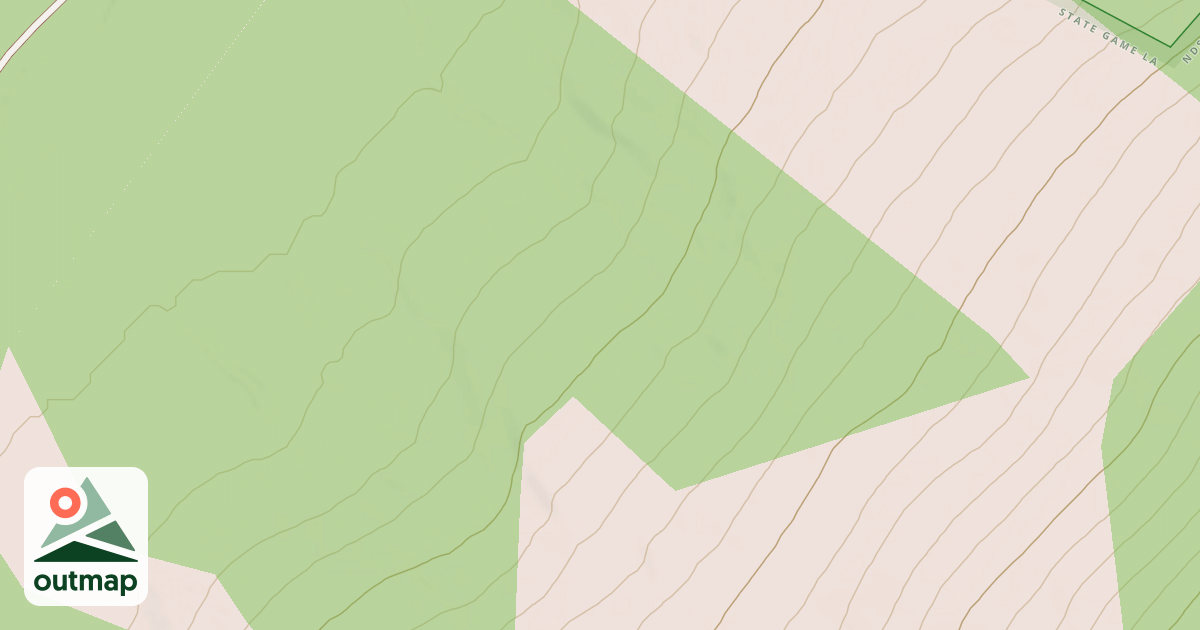 Map of Upper Horse North