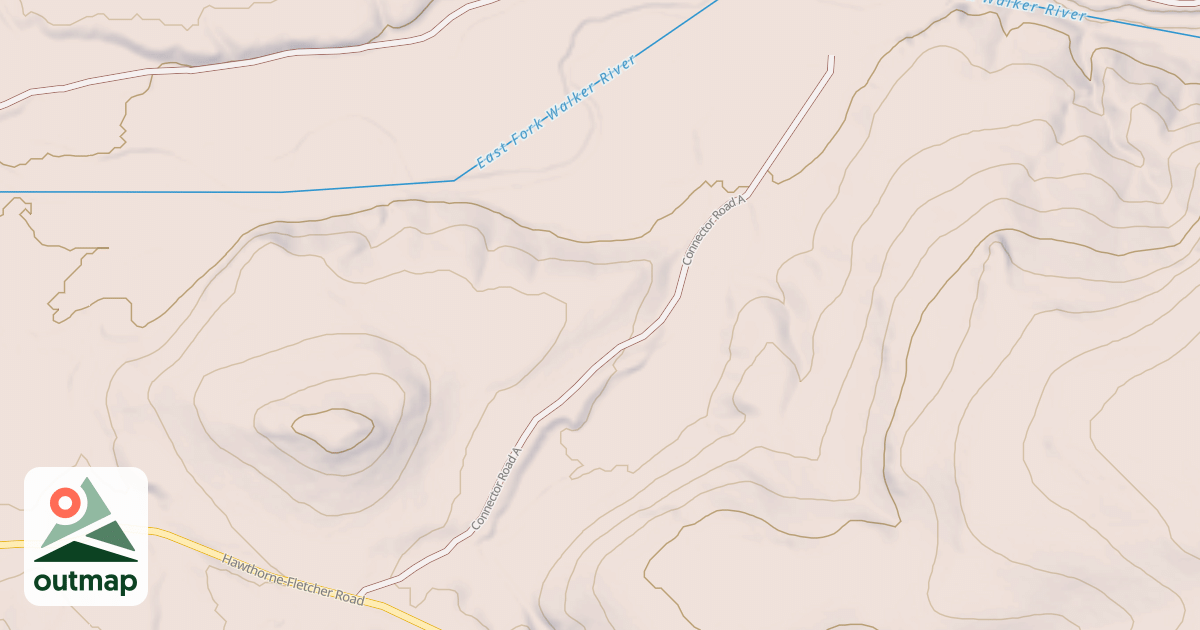 Map of CONNECTOR ROAD A
