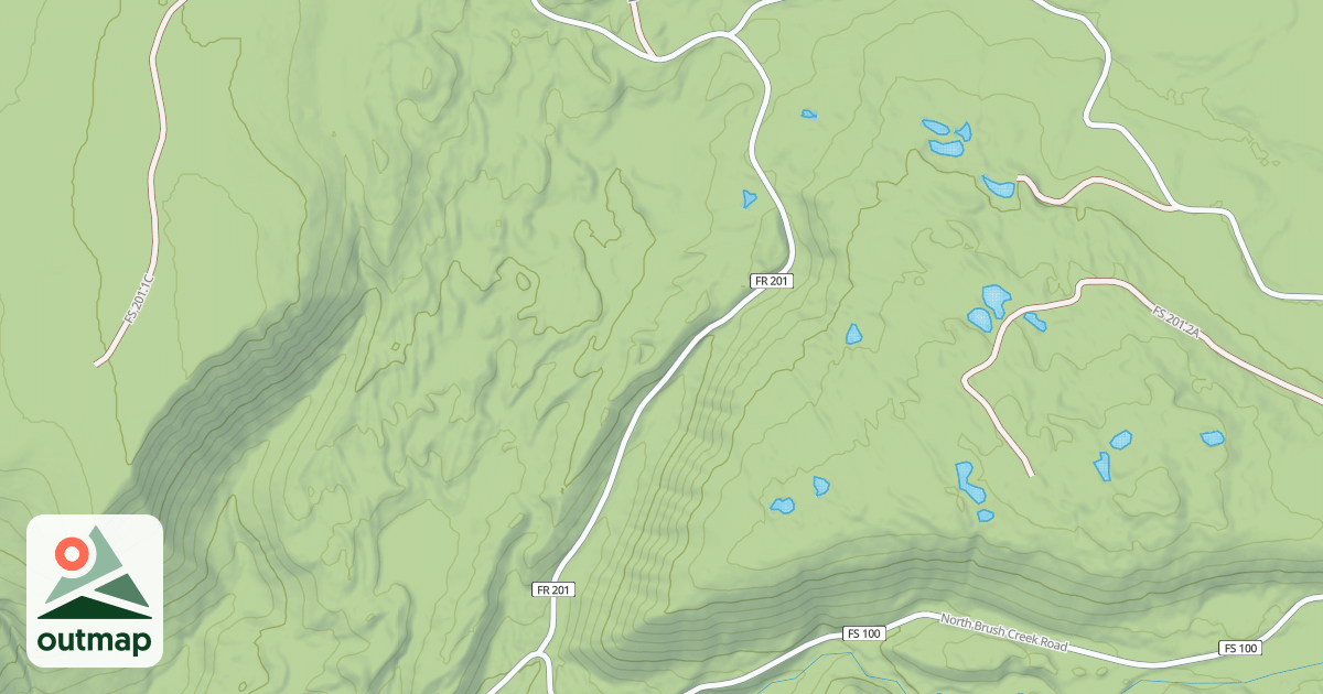 Map of HARDEN CREEK