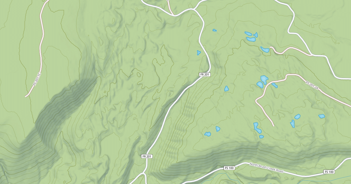 Map preview of HARDEN CREEK