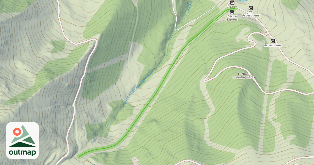Map of Les Marmottes