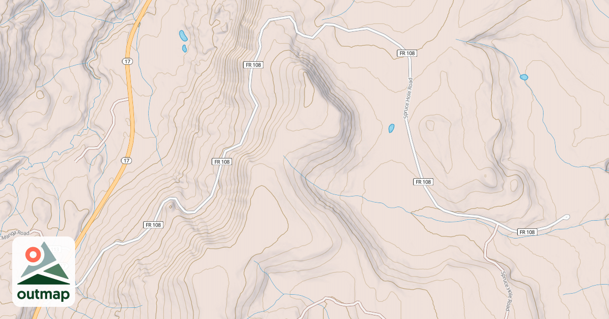 Map of SPRUCE HOLE
