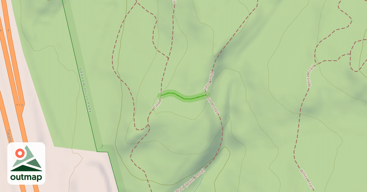 Map of Pink Trail
