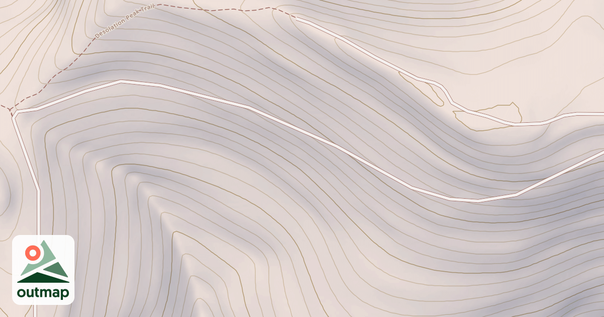 Map of Bald Hills