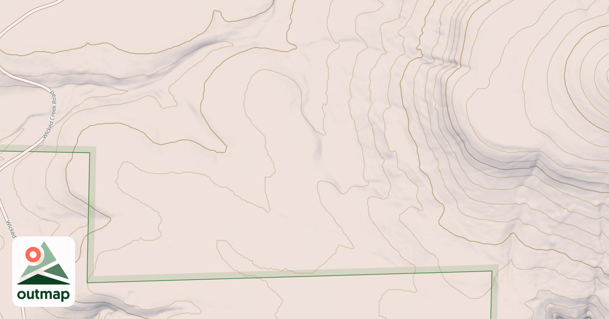 Map of SLICK ROCK