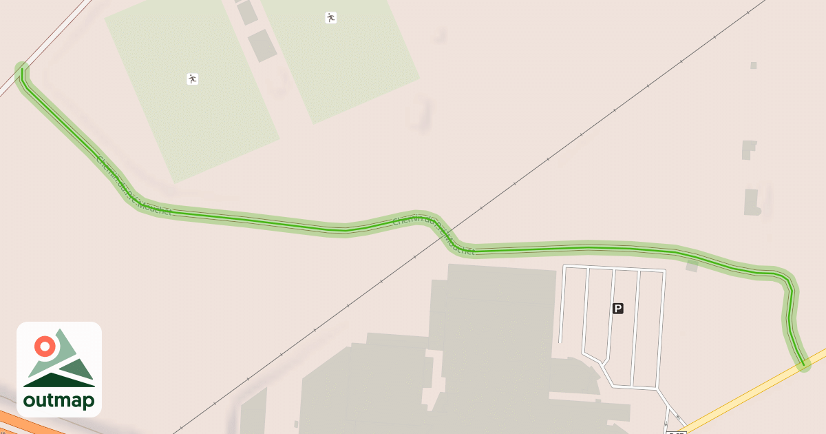 Map of Chemin du Pré Mouchet