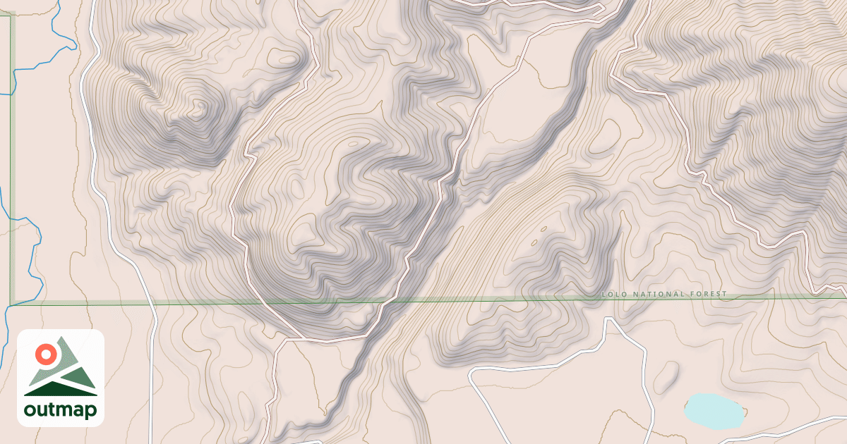 Map of MCCABE CREEK