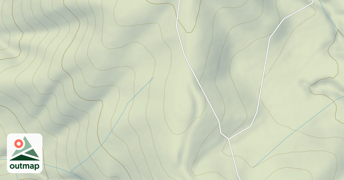 Map of HARRISON RIDGE SPUR M
