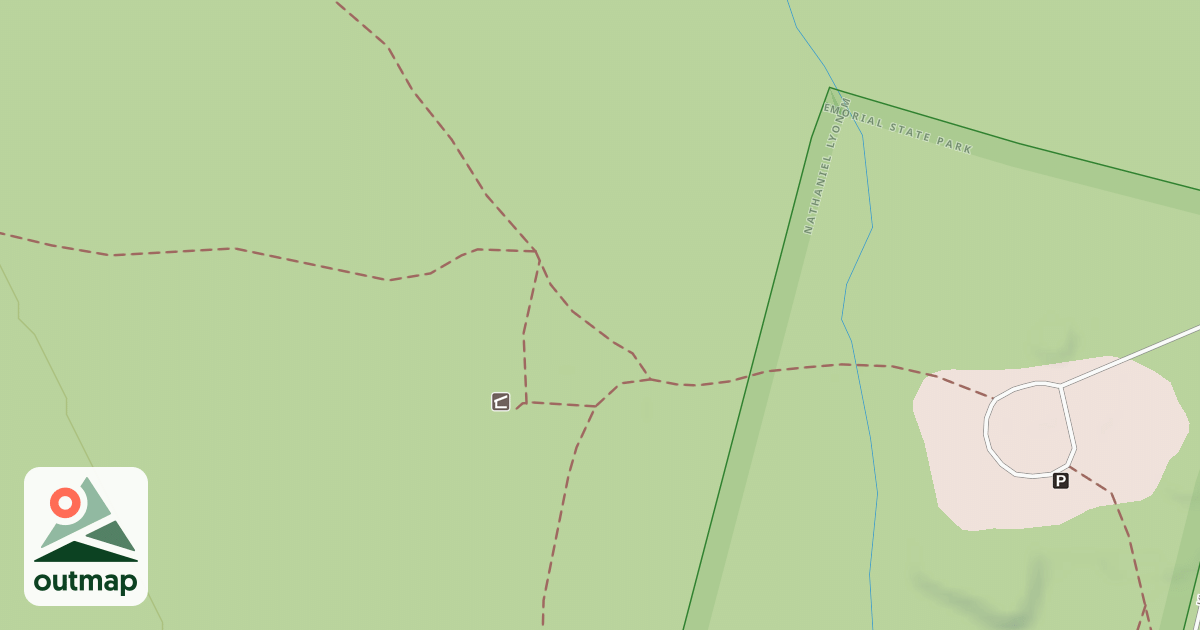 Map of Natchaug Trail