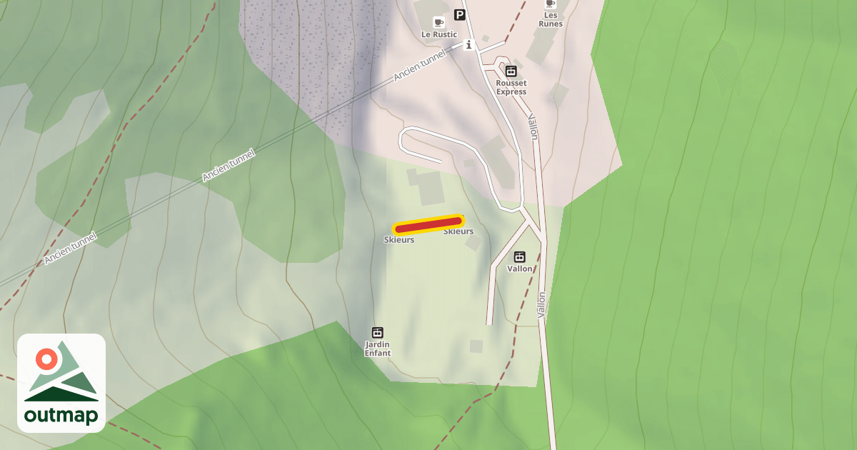 Map of Skieurs