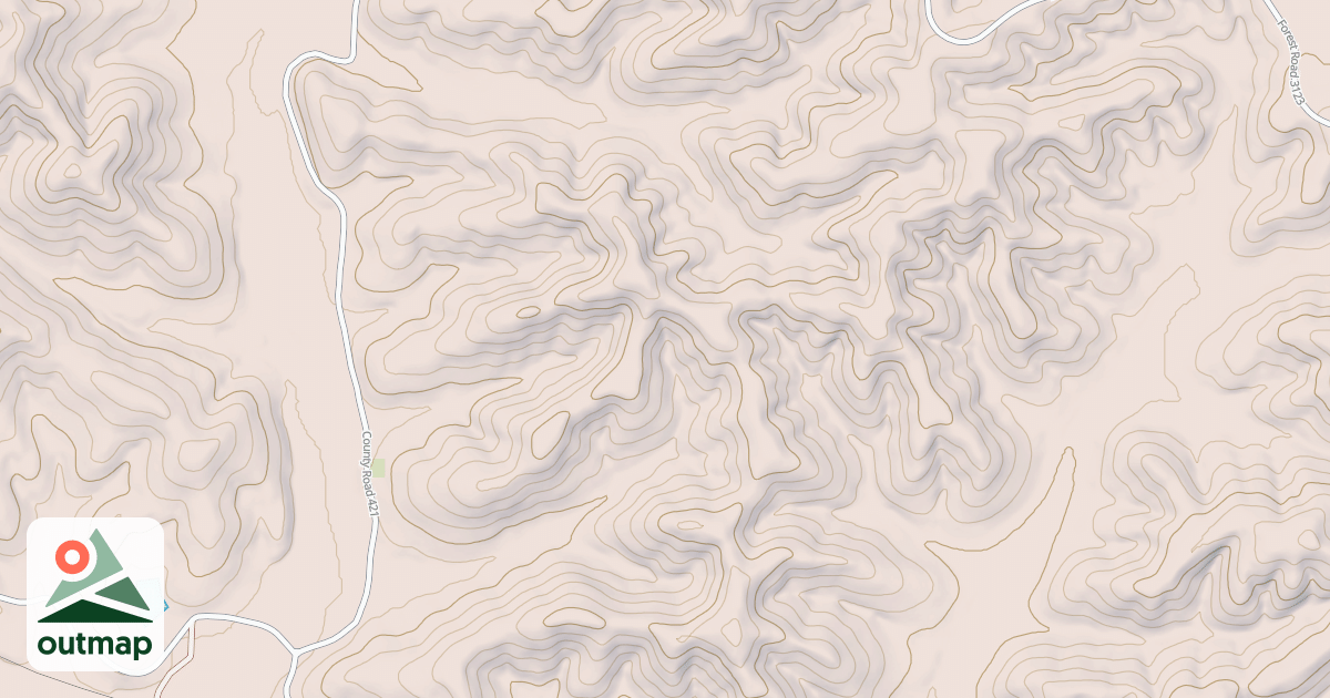 Map of KNOX RIDGE