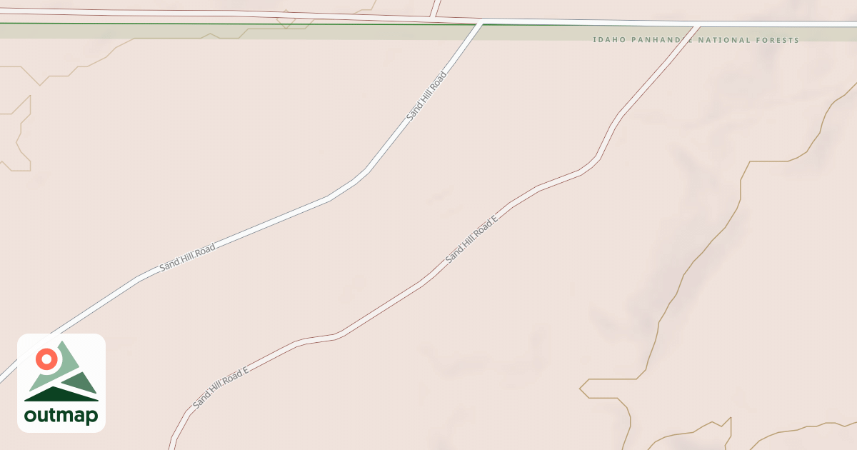 Map of SAND HILL E