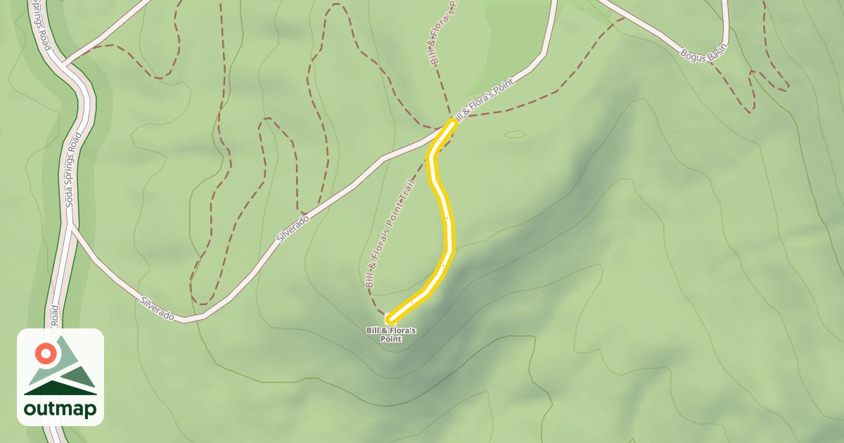Map of Bill & Flora's Point