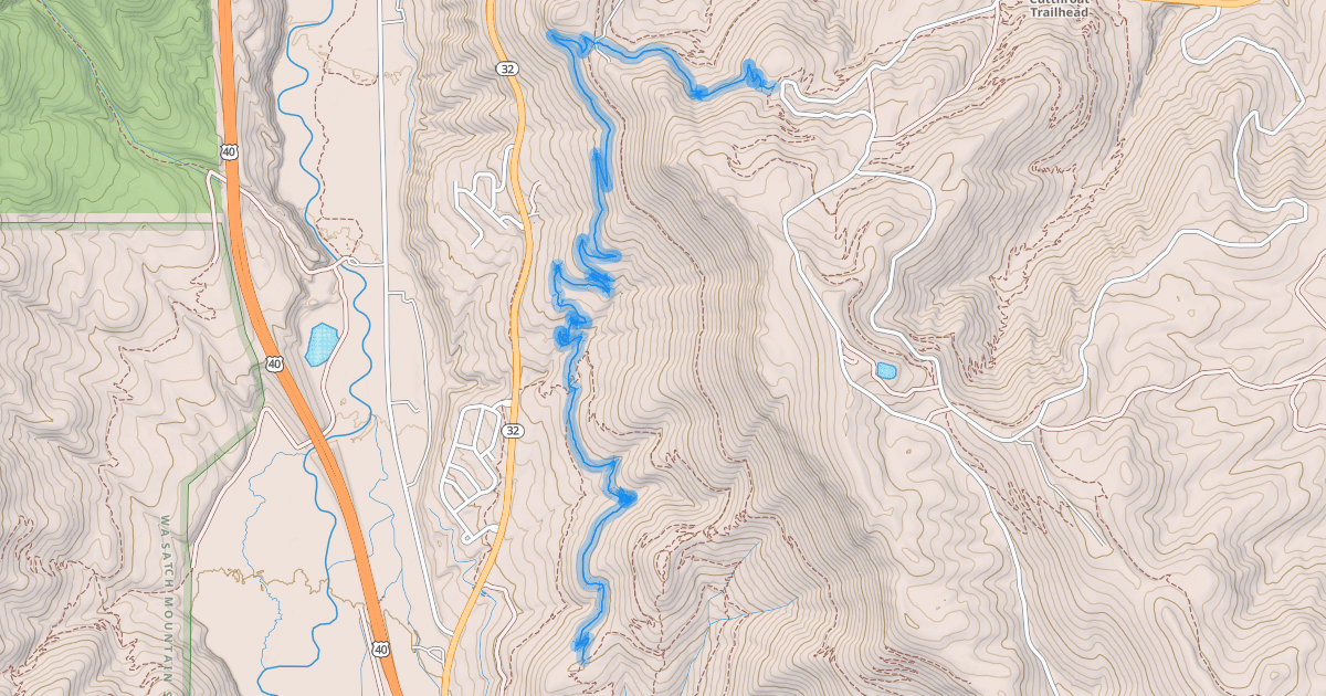 Map preview of Riverview West Trail