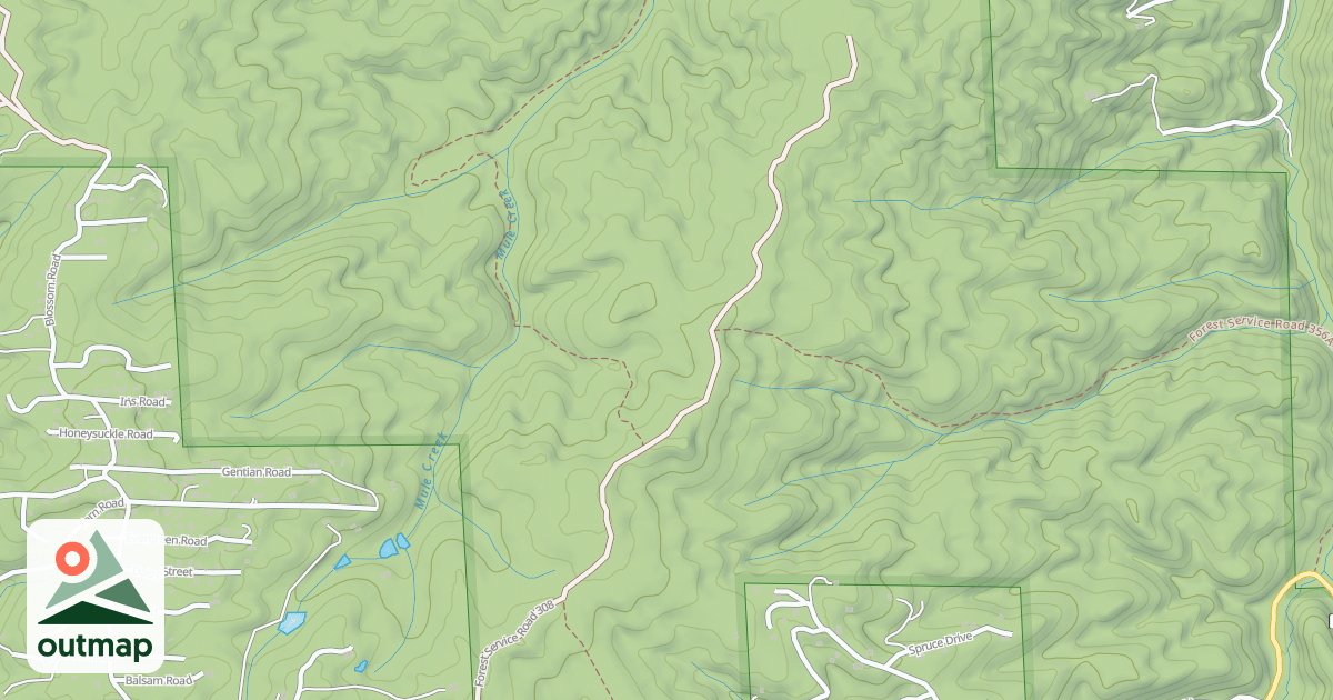 Map of SKELTON RIDGE