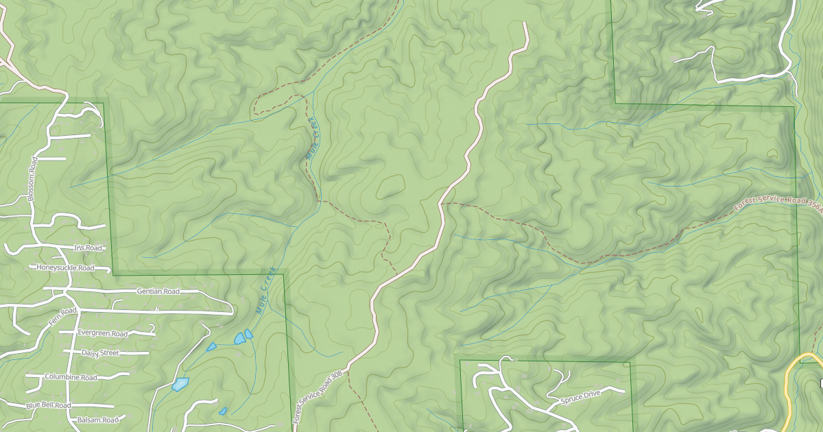 Map preview of SKELTON RIDGE