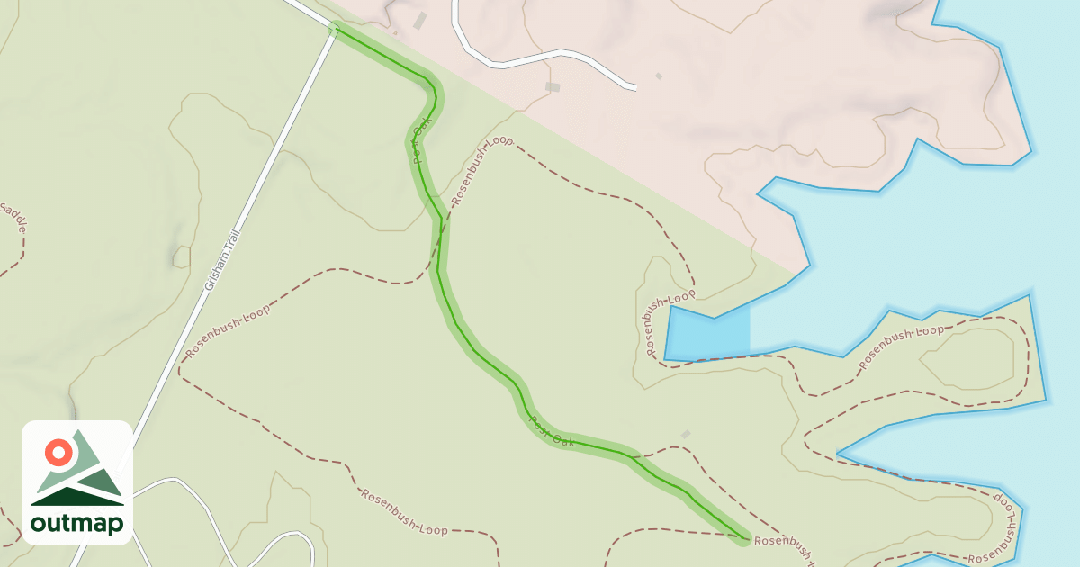 Map of Post Oak