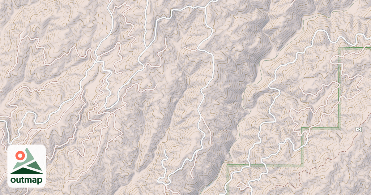 Map of DUTCHMAN CREEK