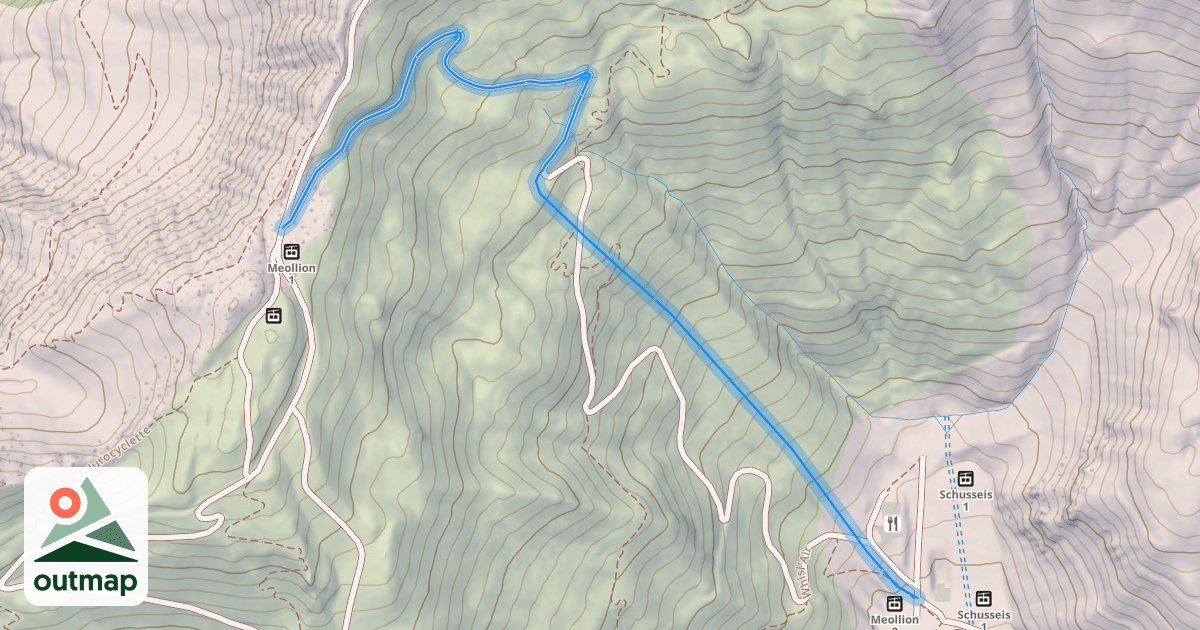 Map of Le Méollion