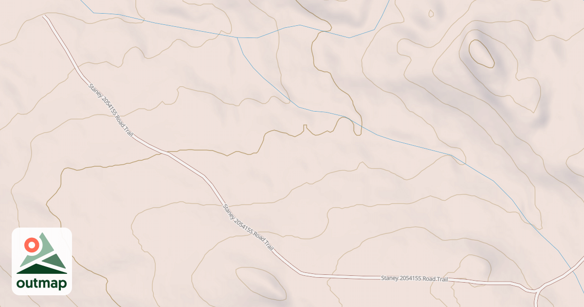 Map of Staney 2054155 Road