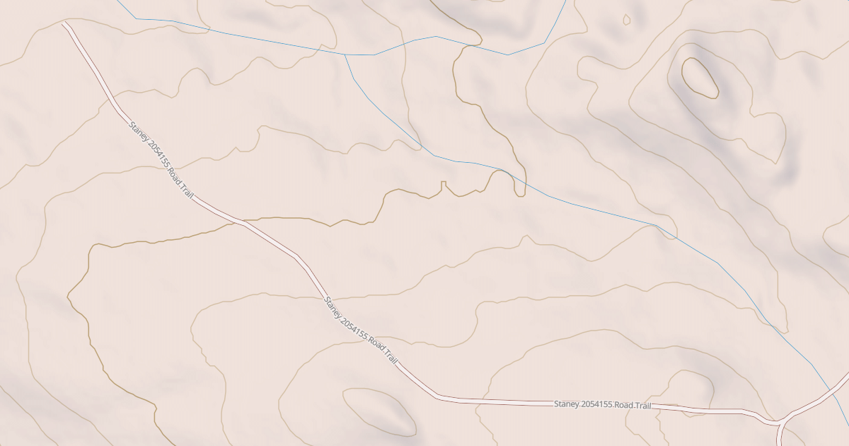 Map preview of Staney 2054155 Road
